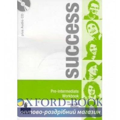 Робочий зошит Success Pre-Interm Workbook+Audio CD ISBN 9780582855526 заказать онлайн оптом Украина