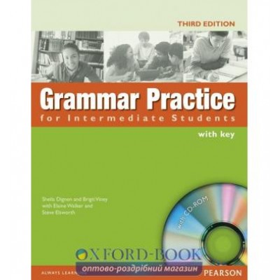 Grammar Practice for Interm with key with CD ISBN 9781405852982 заказать онлайн оптом Украина