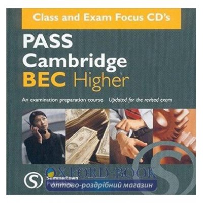 Pass Cambridge BEC Higher Audio CD ISBN 9781902741383 заказать онлайн оптом Украина
