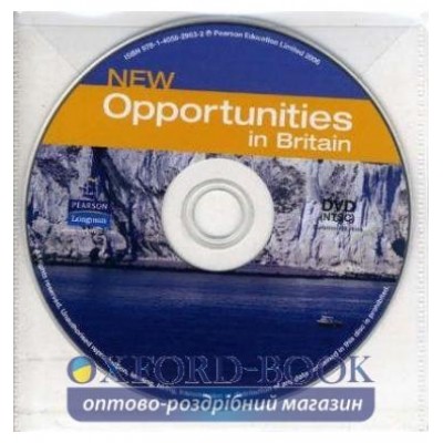Диск Opportunities DVD Pre-Int New in Britain adv ISBN 9781405829632-L замовити онлайн