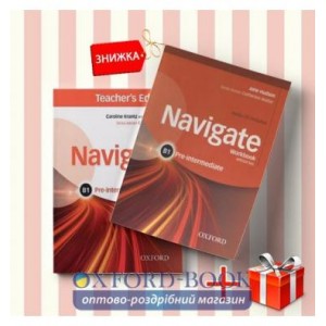 Книги Navigate pre intermediate b1 Coursebook & workbook (комплект: Підручник и Робочий зошит) Oxford University Press