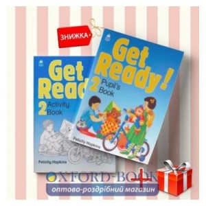 Книги Get Ready 2 Pupils book & activity book (комплект: Підручник и Робочий зошит) Oxford University Press ISBN 9780194339193-1