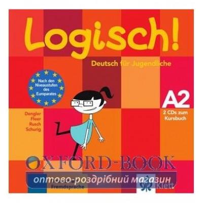 Підручник Logisch! A2 2 CDs zum Kursbuch ISBN 9783126063319 замовити онлайн