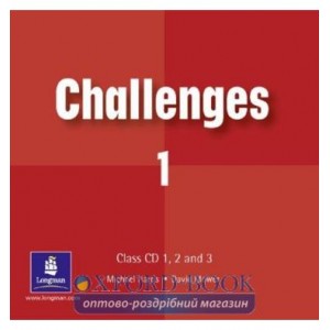 Диск Challenges 1 Class CDs (3) adv ISBN 9780582851771-L