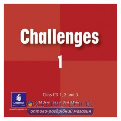 Диск Challenges 1 Class CDs (3) adv ISBN 9780582851771-L замовити онлайн