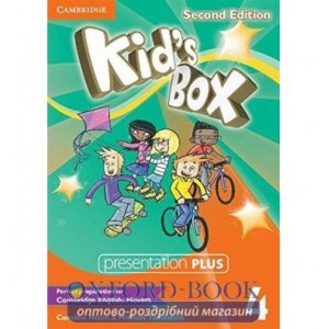 Kids Box Second edition 4 Presentation Plus DVD-ROM ISBN 9781107432444