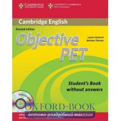 Підручник Objective PET 2nd Edition Students Book without key with CD-ROM ISBN 9780521732680 заказать онлайн оптом Украина