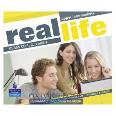 Диск Real Life Upper Intermediate Class Audio CDs (4) ISBN 9781405897327 замовити онлайн