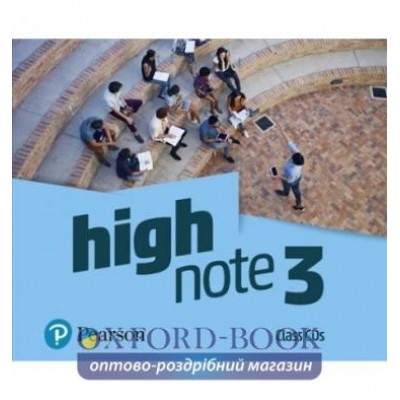 Диск High Note 3 Class Audio CDs ISBN 9781292209524 замовити онлайн