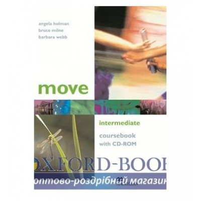 Підручник Move Intermediate Coursebook with CD-ROM ISBN 9781405086165 заказать онлайн оптом Украина