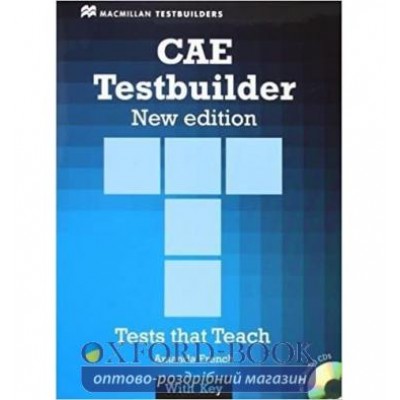 Книга CAE Testbuilder with key and Audio CD Amanda French ISBN 9780230727946 заказать онлайн оптом Украина