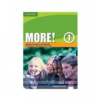 Підручник More! 1 Students Book with interactive CD-ROM Puchta, H ISBN 9780521712934 замовити онлайн