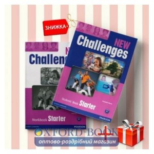 Книги New Challenges Starter Students Book & workbook (комплект: Підручник и Робочий зошит) Pearson-Longman ISBN 9781408298497-1