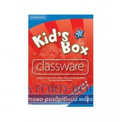 Kids Box 1 Classware CD-ROM Nixon, C ISBN 9780521140379 заказать онлайн оптом Украина