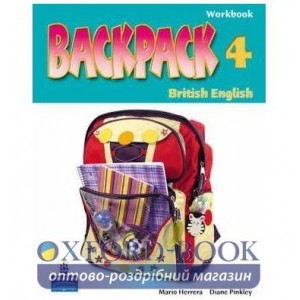 Робочий зошит Backpack 4 Workbook ISBN 9781405800181