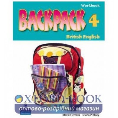 Робочий зошит Backpack 4 Workbook ISBN 9781405800181 заказать онлайн оптом Украина