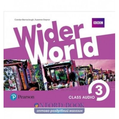 Диск Wider World 3 Class CD (3) adv ISBN 9781292106786-L замовити онлайн