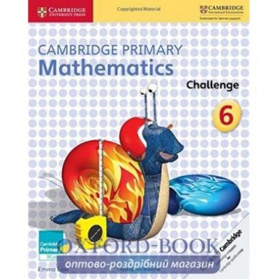 Книга Cambridge Primary Mathematics 6 Challenge ISBN 9781316509258 заказать онлайн оптом Украина