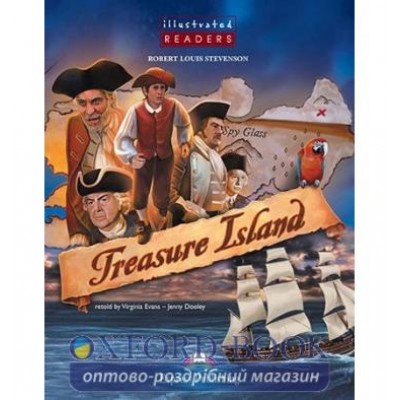 Книга Treasure Island Illustrated Reader ISBN 9781846791314 заказать онлайн оптом Украина