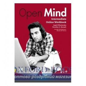 Робочий зошит Open Mind British English Intermediate Online Workbook ISBN 9780230458697