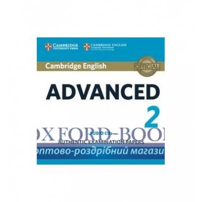 Cambridge English Advanced 2 Audio CDs (2) ISBN 9781316504482 замовити онлайн
