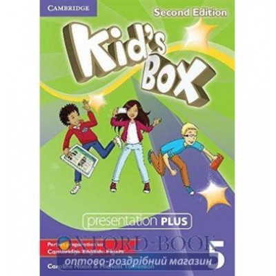 Kids Box Second edition 5 Presentation Plus DVD-ROM ISBN 9781107432505 заказать онлайн оптом Украина