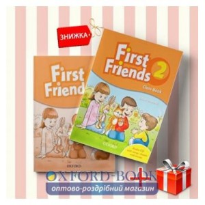 Книги First friends 2 Class book & activity book (комплект: Підручник и Робочий зошит) Oxford University Press