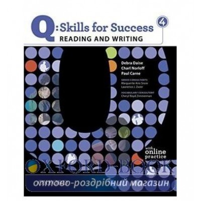 Підручник Skills for Success Reading and Writing 4 Students Book with Online Practice ISBN 9780194756259 заказать онлайн оптом Украина