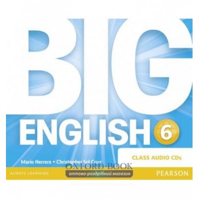 Диск Big English 6 CD adv ISBN 9781447950974-L замовити онлайн