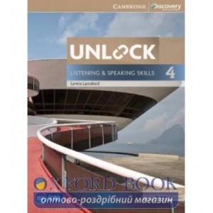 Підручник Unlock 4 Listening and Speaking Skills Students Book and Online Workbook Lansford, L ISBN 9781107634619