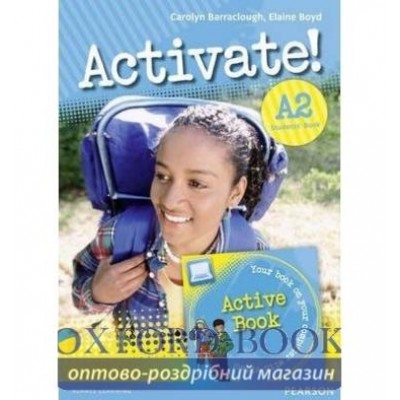 Підручник Activate! A2 Student Book+Active Book ISBN 9781408234587 заказать онлайн оптом Украина