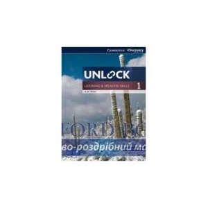 Підручник Unlock 1 Listening and Speaking Skills Students Book and Online Workbook White, N ISBN 9781107678101