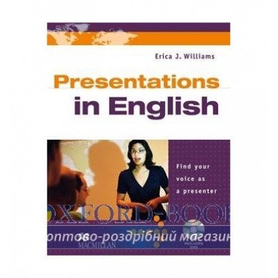 Presentations in English with DVD ISBN 9780230028784 заказать онлайн оптом Украина