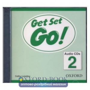 Диски для класса Get Set Go! 2: Class Audio CDs (2) ISBN 9780194918077