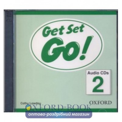 Диски для класса Get Set Go! 2: Class Audio CDs (2) ISBN 9780194918077 замовити онлайн
