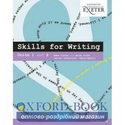 Підручник Skills for Writing Student Book Pack Units 1-6 ISBN 9781447948810 заказать онлайн оптом Украина