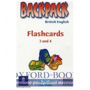 Картки Backpack Flashcards (3 - 4) ISBN 9781405800303