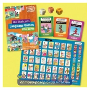 Картки Mini Flashcards Language Games Vital Verbs Kit ISBN 9780007522675