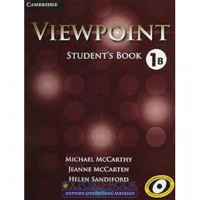 Підручник Viewpoint 1B Students Book McCarthy, M ISBN 9781107601529 заказать онлайн оптом Украина