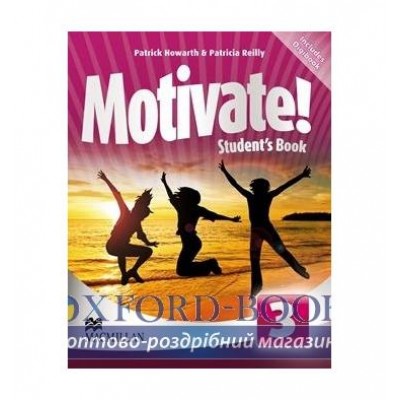 Підручник Motivate! 3 Students Book with DVD-ROM Digibook ISBN 9780230453814 заказать онлайн оптом Украина