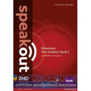 Підручник Speak Out 2nd Elementary Split book 2 Student Book +DVD +MEL -key ISBN 9781292160955