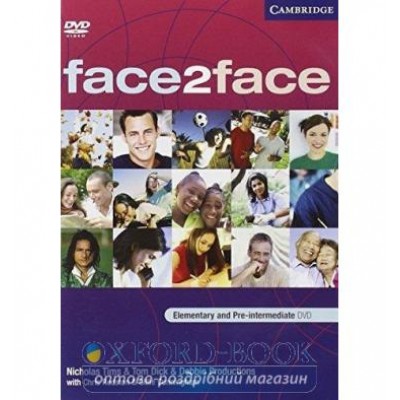 Робочий зошит Face2face Elem/Pre-Inter DVD & Activity Book Tims, N ISBN 9780521673174 заказать онлайн оптом Украина