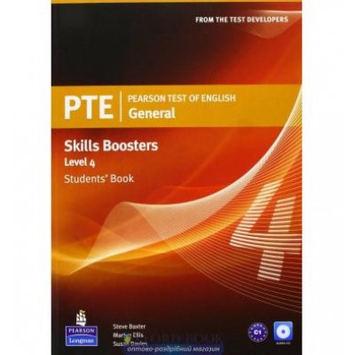 Підручник general skills booster Students Book level 4 pearson test of english (pte) ISBN 9781408267844 замовити онлайн