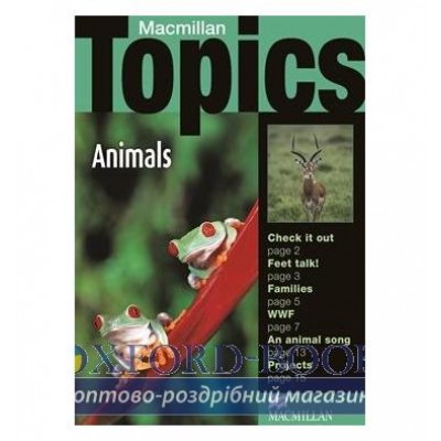 Книга Macmillan Topics Beginner Plus Animals ISBN 9781405095013 замовити онлайн