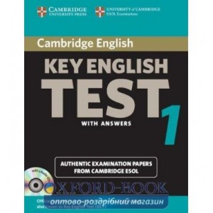 KET 1 Self-study Pack (SB with answers and Audio CDs) ISBN 9780521603881