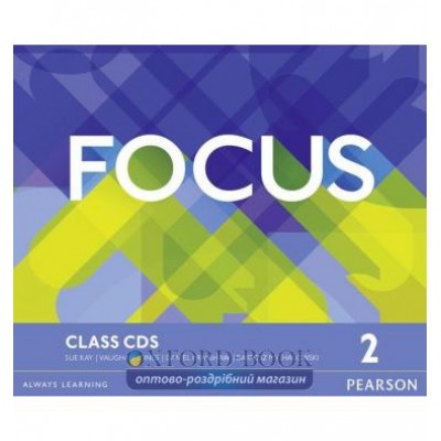 Диск Focus 2nd ed 1 Class Audio CDs ISBN 9781292233772 замовити онлайн