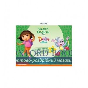 Книга Learn English with Dora the Explorer 3 Phonics and Literature ISBN 9780194057233