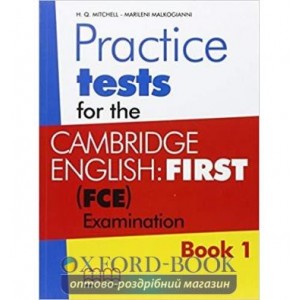 Підручник Practice tests FCE Examinations 2015 Students Book Book1 ISBN 9789605734411