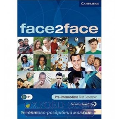 Тести Face2face Pre-intermediate Test Generator CD-ROM Ackroyd, S ISBN 9780521745871 заказать онлайн оптом Украина