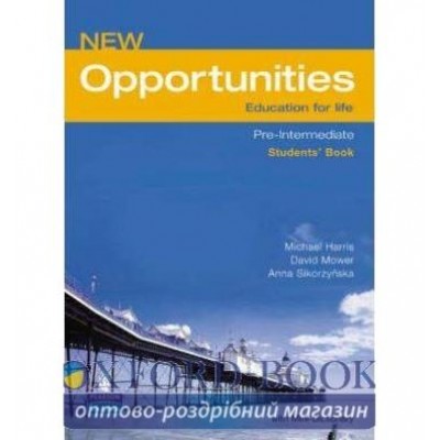 Підручник Opportunities Pre-Interm New Student Book ISBN 9780582854192 замовити онлайн